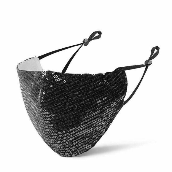 Sequin Fashion Face Mask - Picture 4 of 6